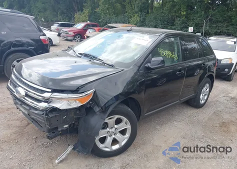 2013 Ford Edge Sel from USA, damaged, VIN 2FMDK4JC3DBB46193